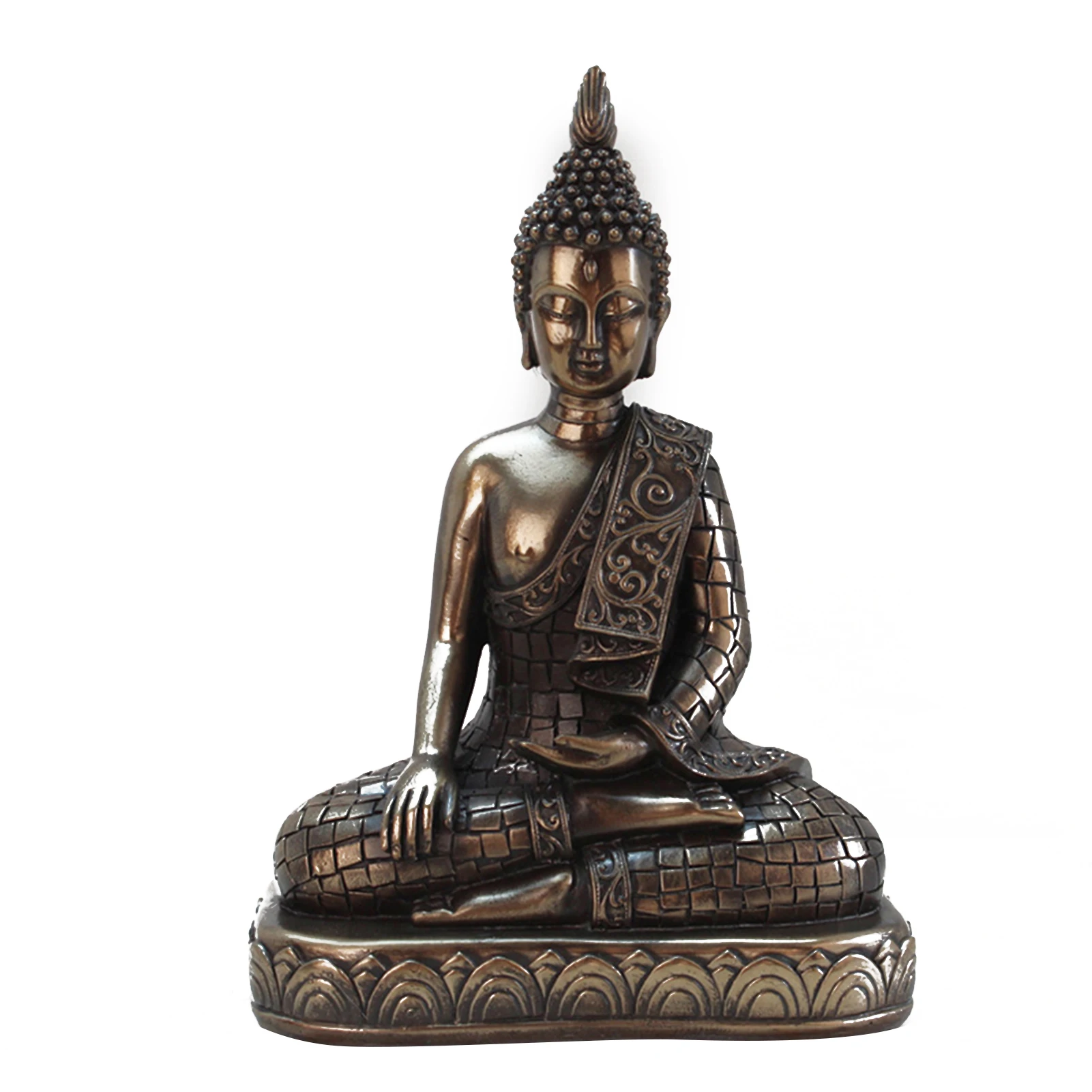 

Southeast Asia Tailand Buddha Figurines Decoration Desktop Resin Crafts Vintage Buddha Statue Ornament Home Decor CANQ88