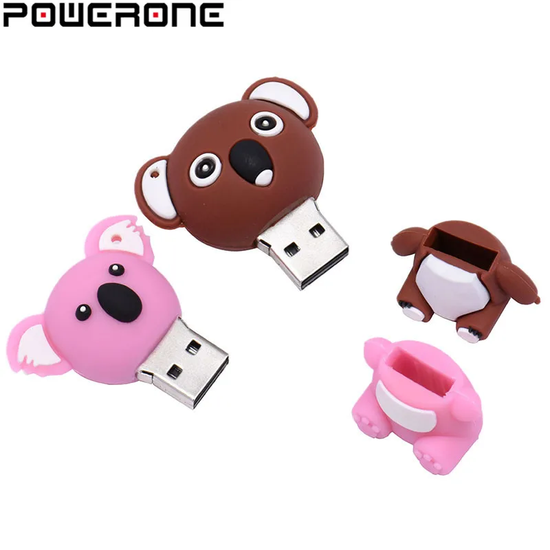 USB флеш-накопитель POWERONE koala 4 ГБ 8 16 32 64 | Компьютеры и офис