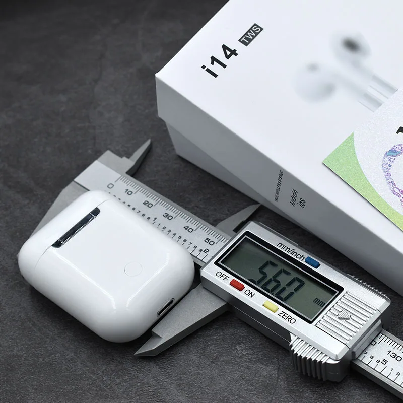 Красочные оригинальные i14 TWS Blutooth 5,0 наушники мини беспроводные стерео HIFI наушники стерео Спортивная гарнитура для Iphone VIVO HUAWEI