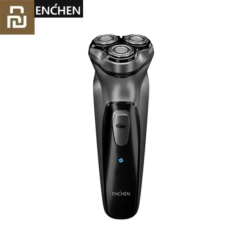 Xiaomi Enchen, черный камень, 3D электробритва, умный контроль, блокировка, защита, бритва, моющаяся, type-C, перезаряжаемая, Мужская