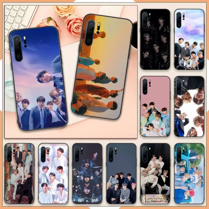 

EXO kpop boys group Phone Case For Huawei honor Mate 10 20 30 40 i 9 8 pro x Lite P smart 2019 nova 5t