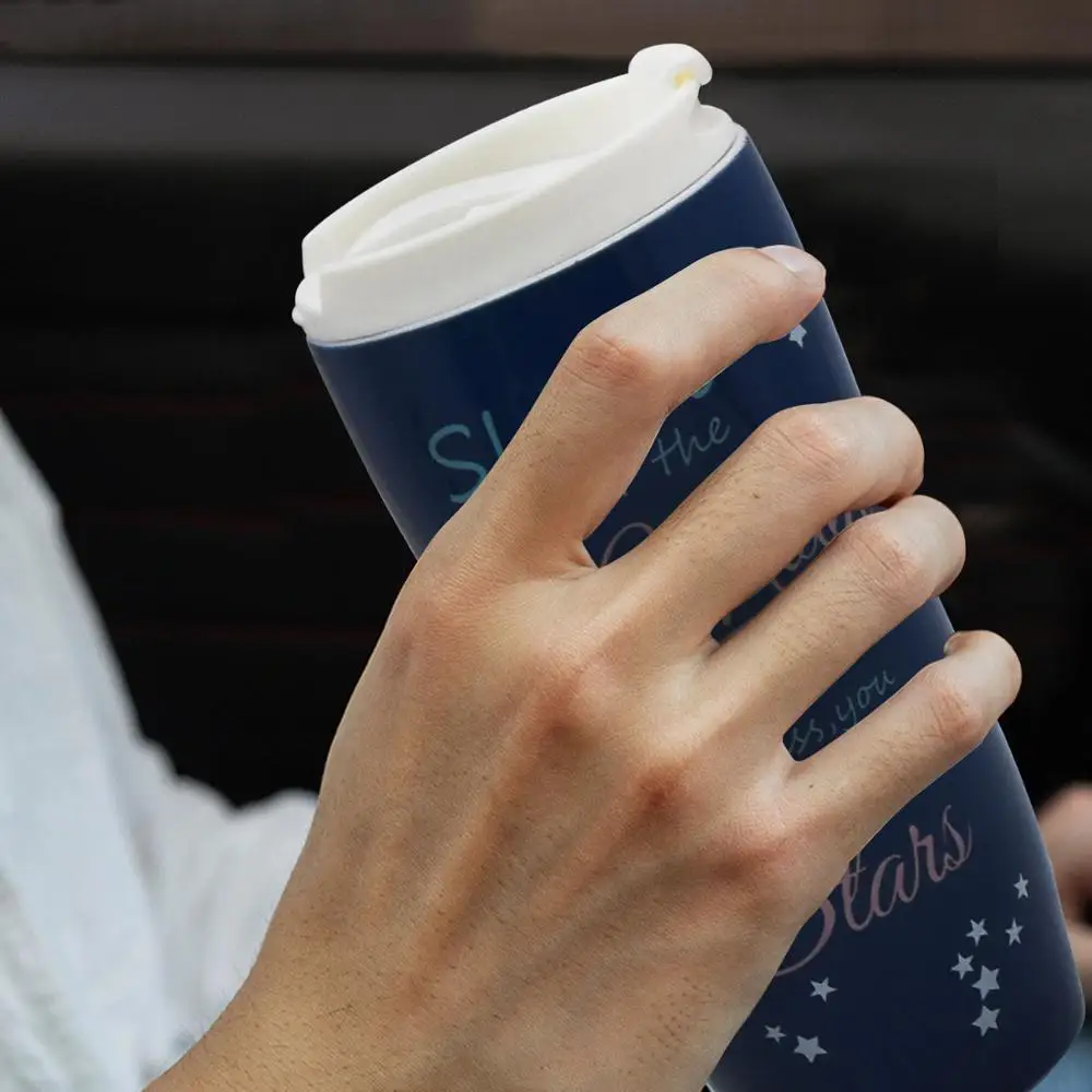 Керамическая кружка для кофе термос автомобиля герметичная дорожная