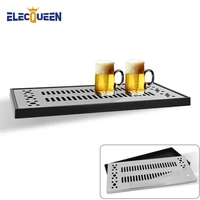 homebrew surface mounted beer drip tray50cm long shape kegerator draft tower drip tray for beer beverage no drain type bar tool