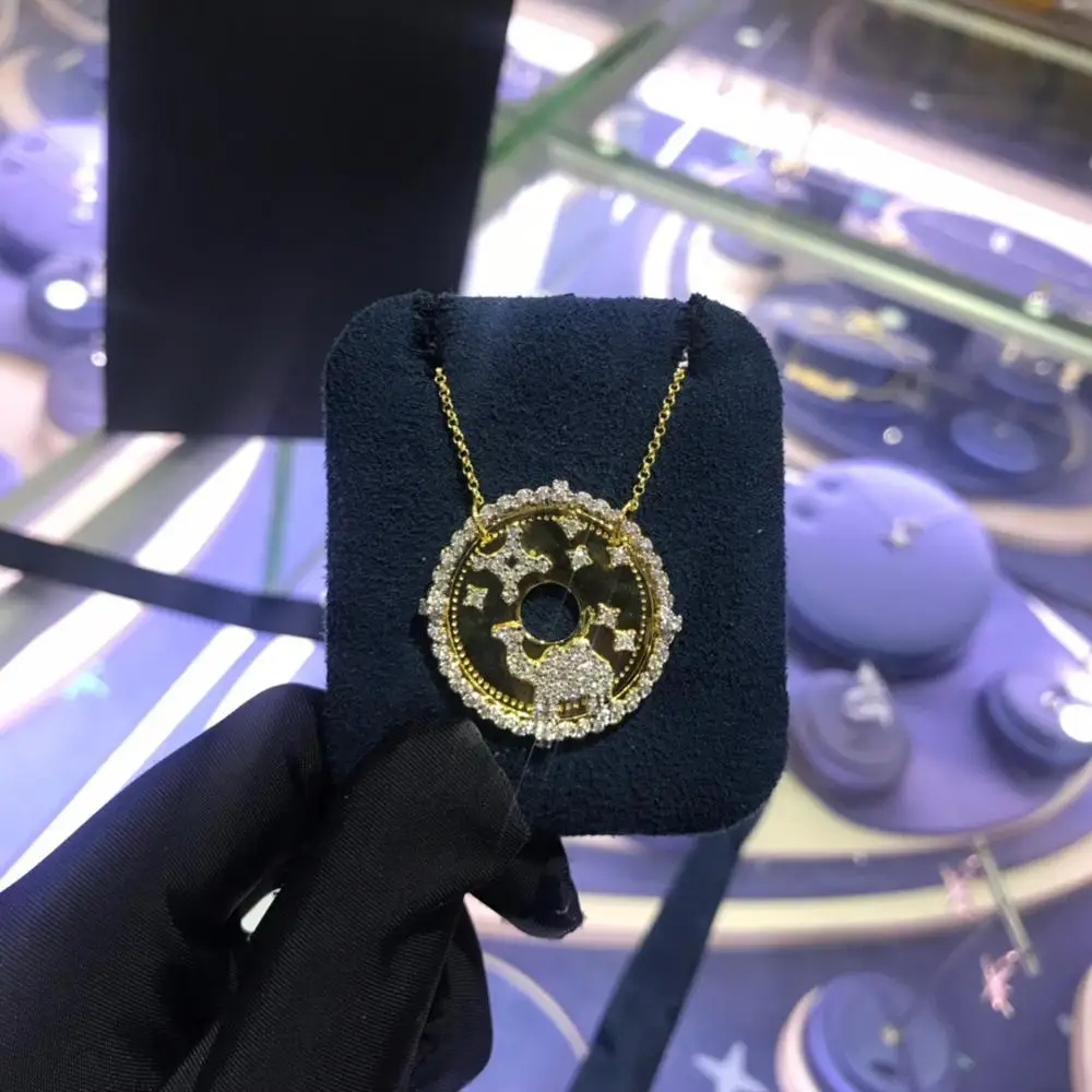 Новое поступление 2020 Марокканское ожерелье из верблюжьего кристалла Брендовое