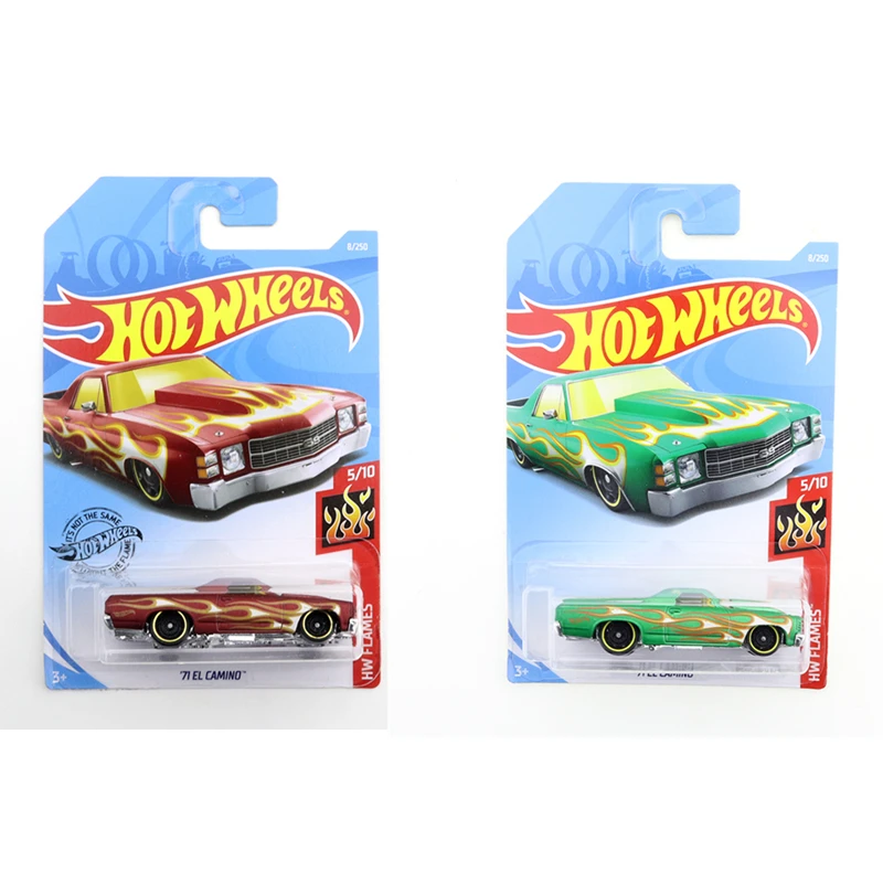2019-08 оригинальные горячие колеса Мини Сплав купе 71 EL CAMINO 1/64 Металл литье под