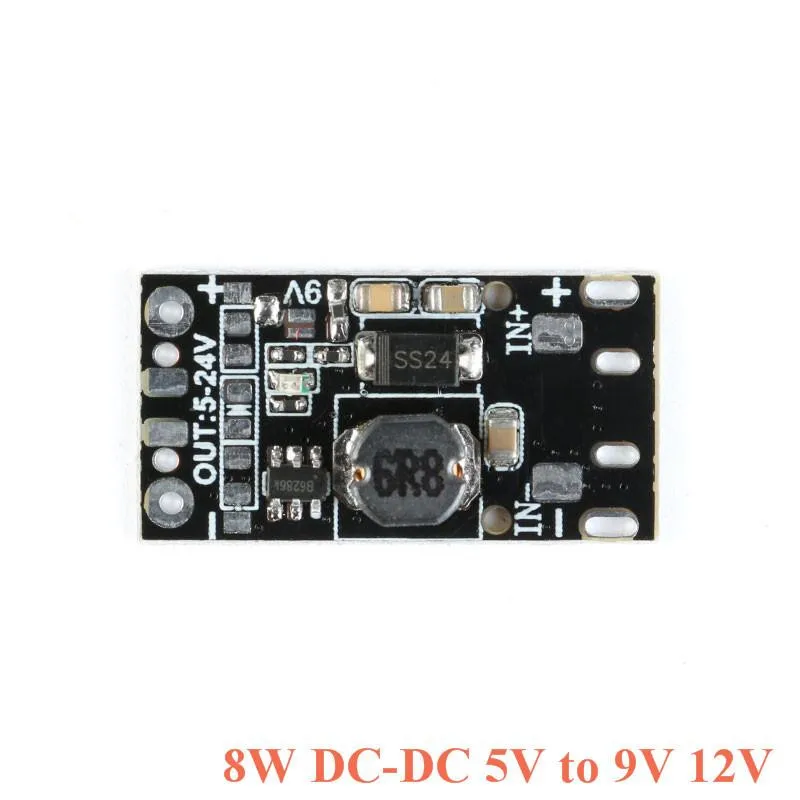 8 Вт USB вход DC 5 В до 9 в 12 регулятор напряжения Повышающий Модуль питания