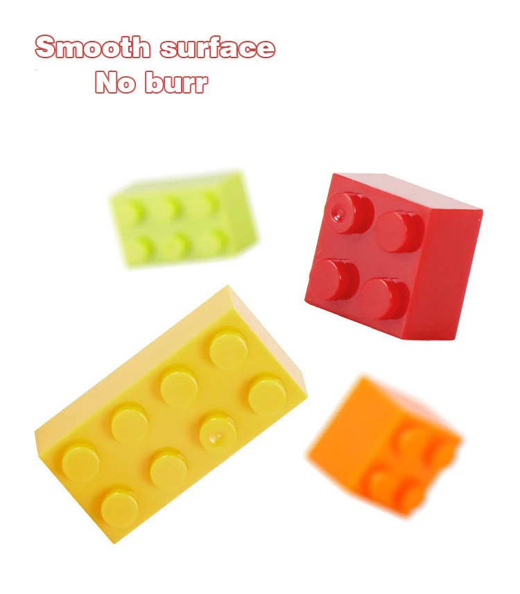 

1400pcs Building Blocks City DIY Creative Bricks Bulk Model Kids Assemble Toys Compatible with 3069/3024/3005 Small Size Gifts