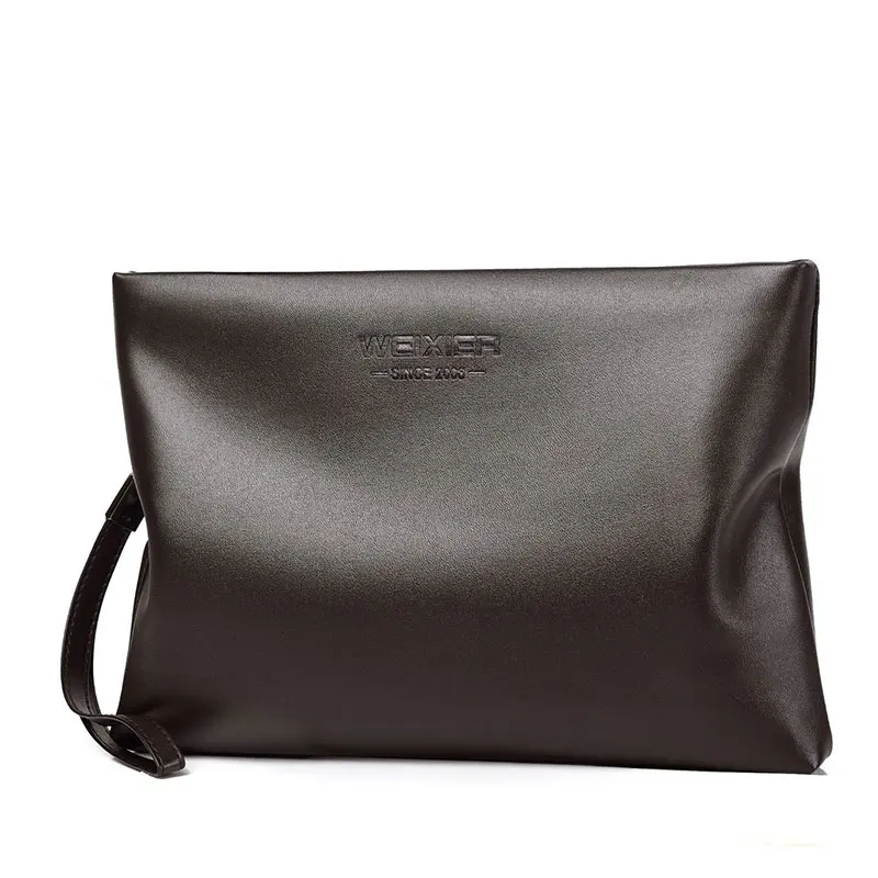 

Men's Bag Handbag Clutch Bags Fashion PU Leather Male Light Bag Envelope Pack Credit Card Pocket Phone Pouch Wallet Wrist Bags
