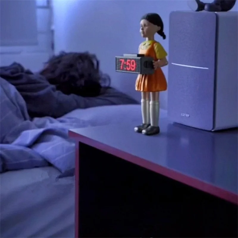 Игрушка-кальмар будильник стреляющие пули чтобы разбудить вас кукла с