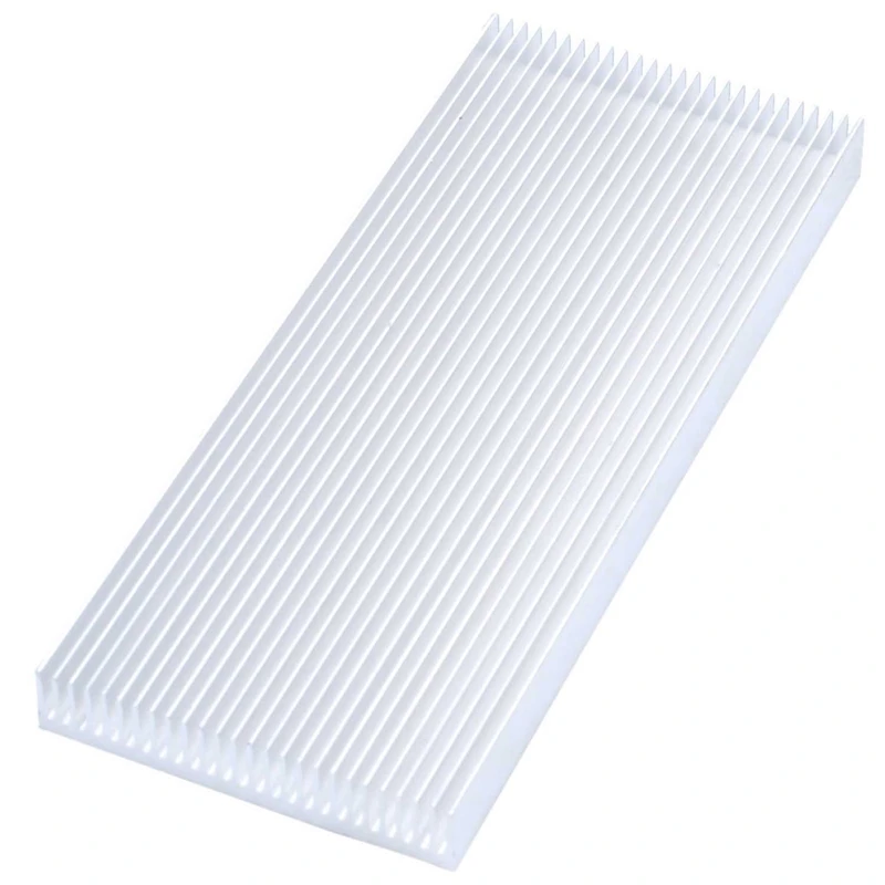 

Алюминиевый радиатор для высокой мощности светодиодный Усилитель транзистора 100x41x8mm