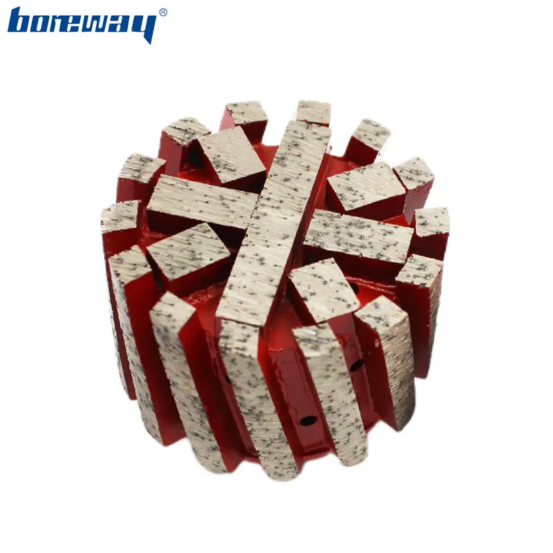 Boreway питания 2 дюймов D50 * 35T M14 сегментированные нулевой терпимости барабан с
