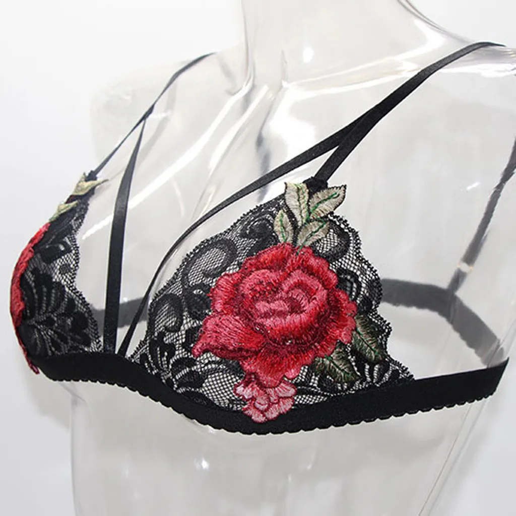 Женское кружевное сексуальное нижнее белье бесшовный корсетный бюстгальтер без косточек перекрестный