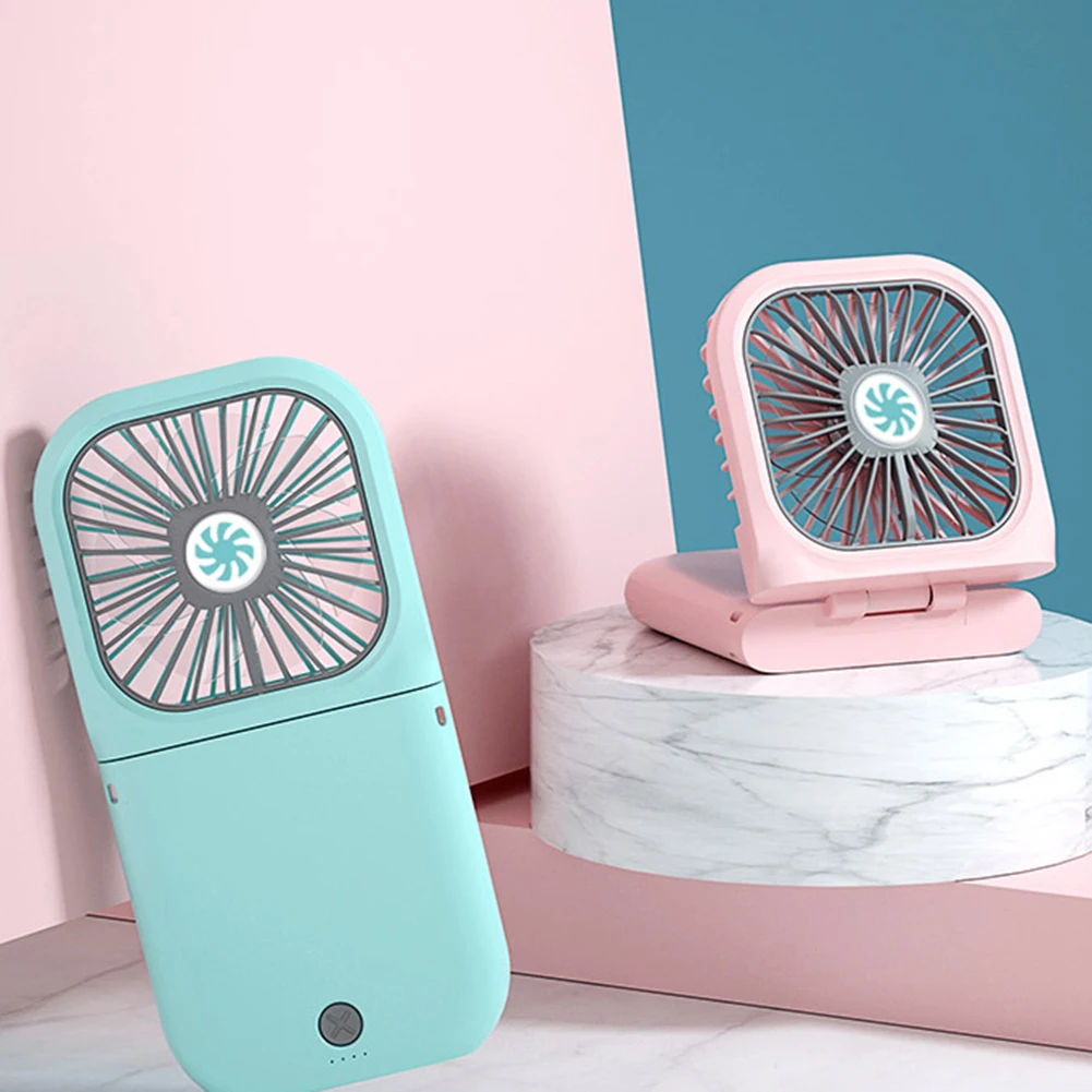 Портативный подвесной мини вентилятор с зарядкой от USB уличный ручной