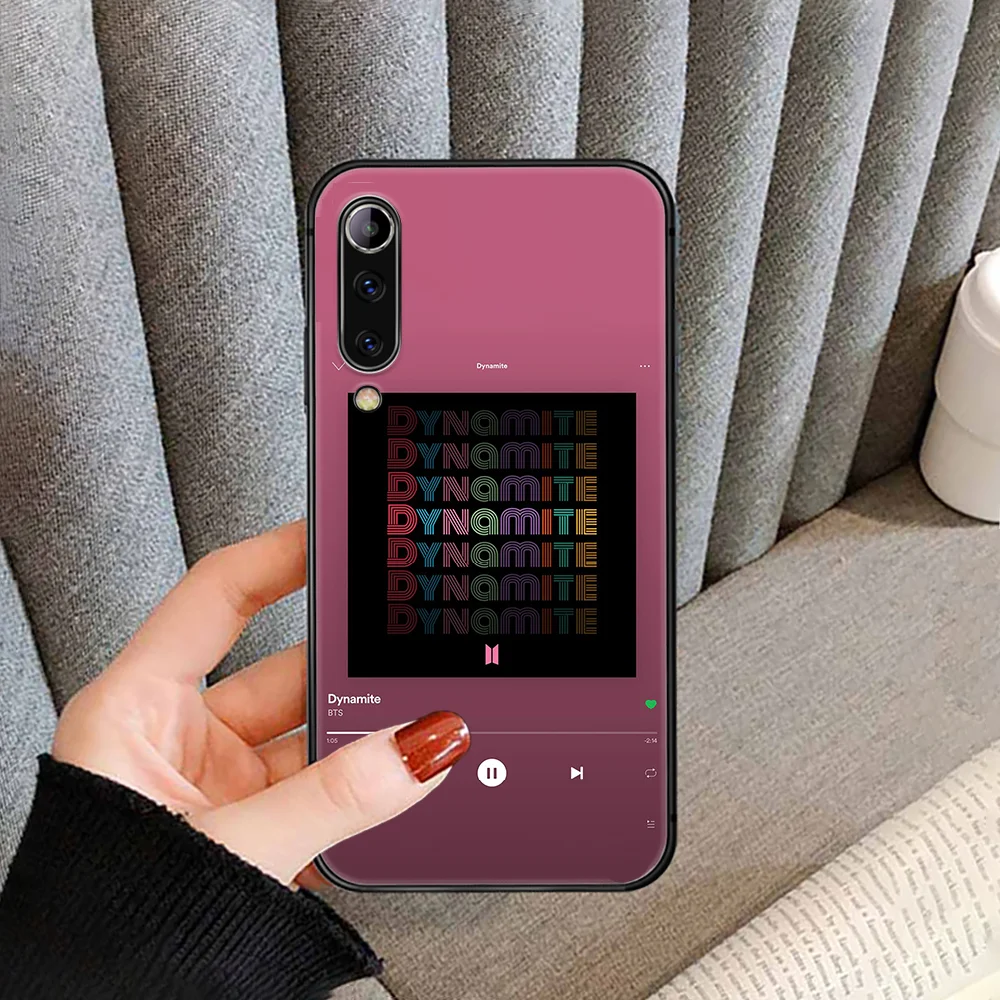 

Kpop Dynamite Bangtans-Boy Phone Case cover For XIAOMI redmi note K 4 5 6 7 8 9 10 20 30 3 A X Pro ultra black back silicone