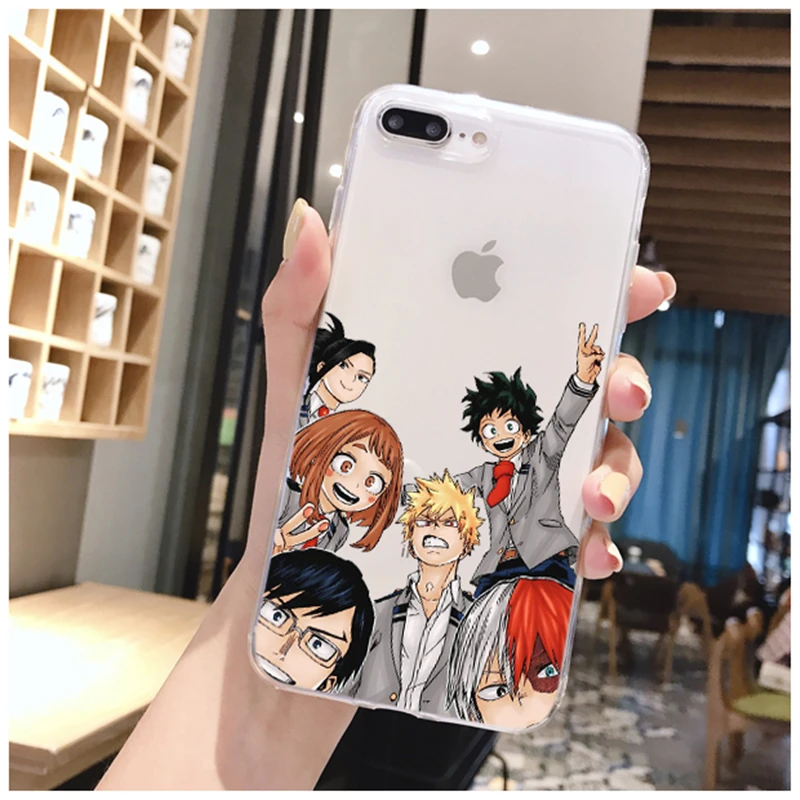Чехол для телефона с рисунком аниме Моя геройская Академия deku bakugou Boku no Hero iphone 11 Pro