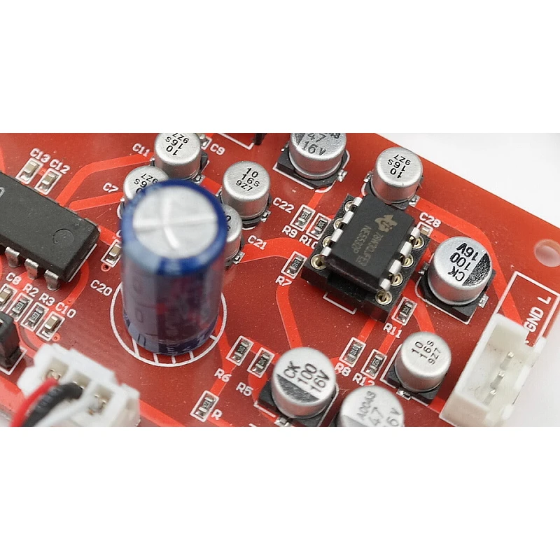 Новый усилитель-преусилитель LM1036 + NE5532 тройной басовый баланс регулировка