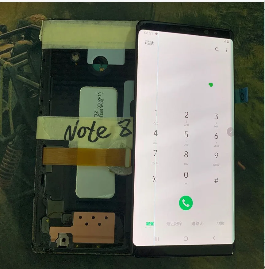 ЖК дисплей AMOLED для Samsung Galaxy Note 8 N9500 N950F N950FD сенсорный экран с дигитайзером в сборе