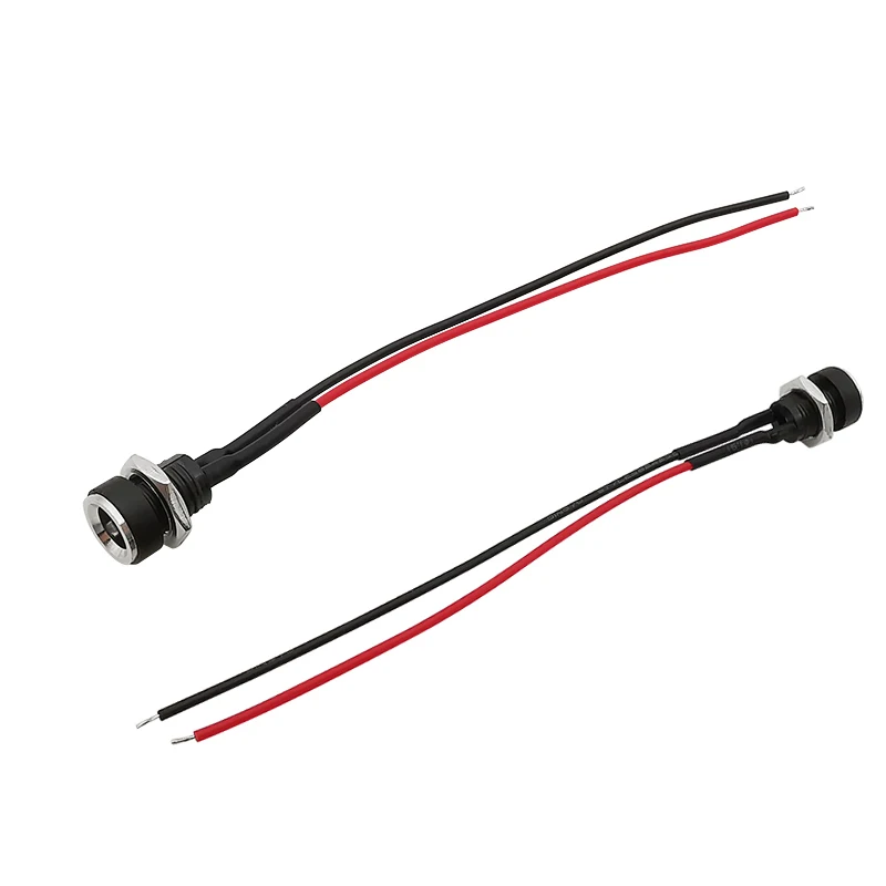 2 шт. 5 5x2 1 мм гнездовой разъем постоянного тока паяльный для монтажа панели