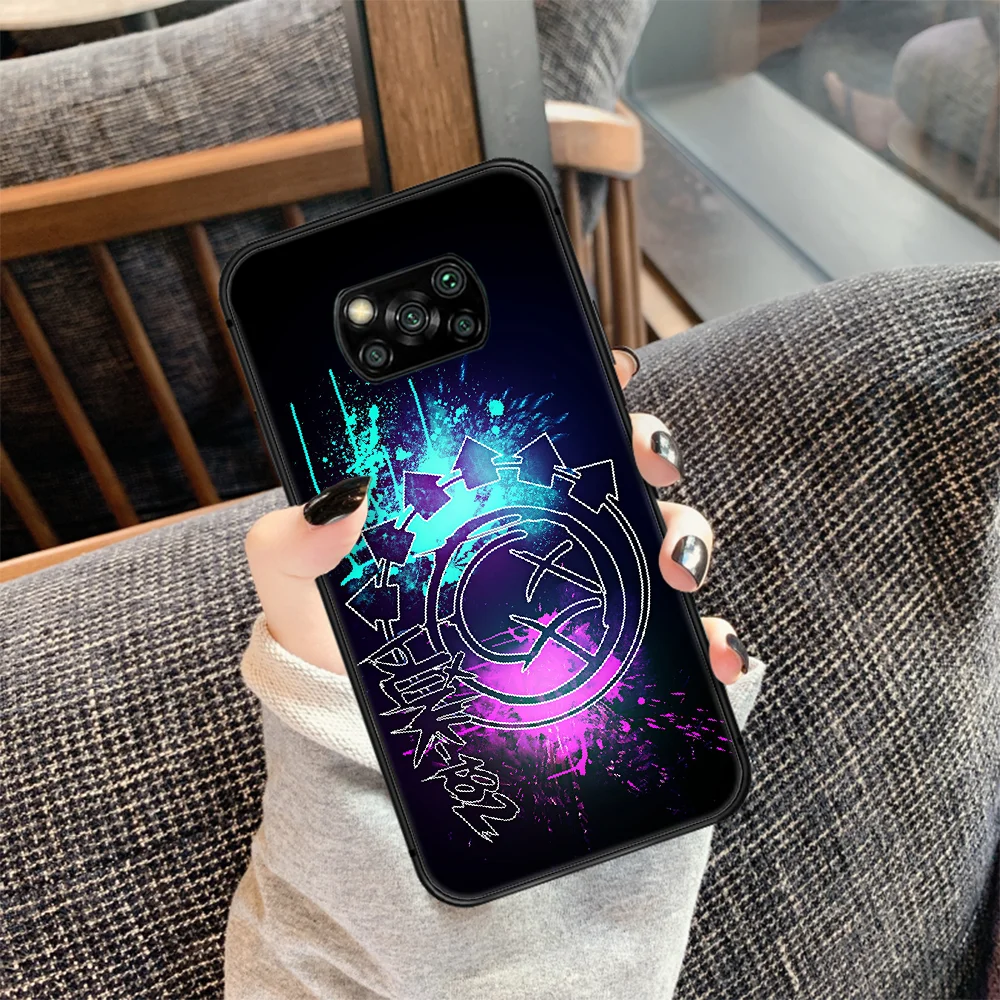 

Pro Punk Rock Band Blink 182 Phone case Cover Hull For Xiaomi Mi A2 A3 8 9 9T Note 10 Se Lite Pro black Coque Trend Funda Soft