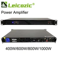 leicozic 400w 1000w power amplifier professional audio system 1u ampli equalizer 2 channel sound amplificador stereo powesoft