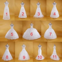 11 styles white wedding petticoat bridal 3 6 hoops petticoats prom underskirt fancy puffy skirt slip wedding accessories tulle