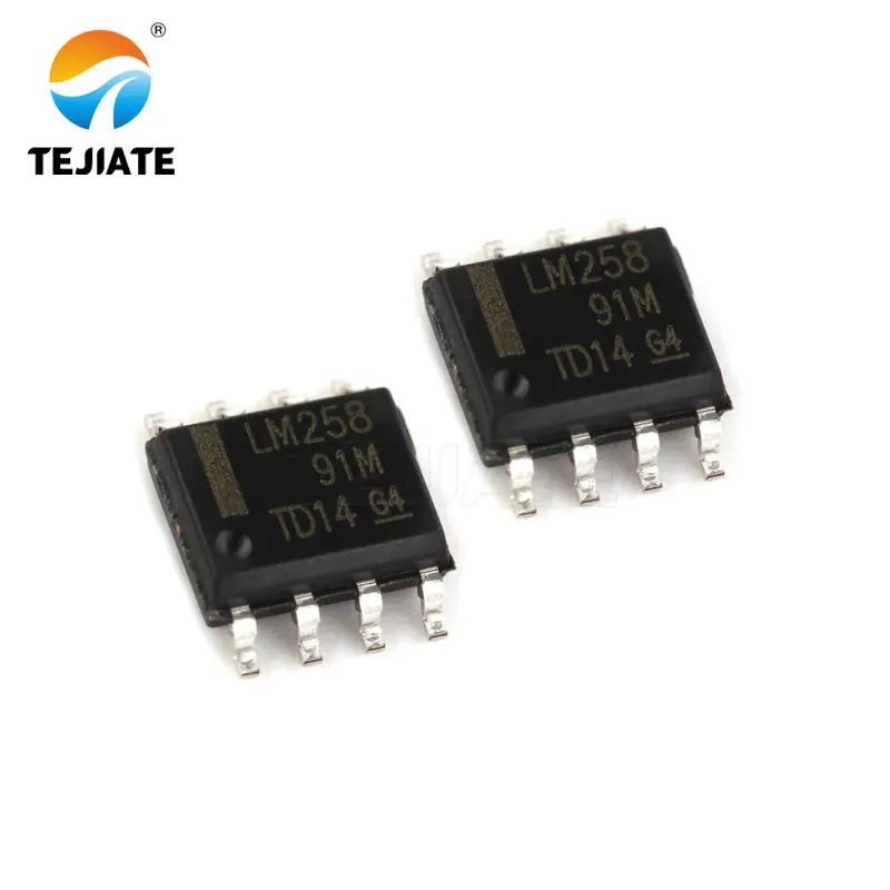 10 шт. LM258 LM258DR двойной операционный усилитель чип sop8 IC | Электронные компоненты и