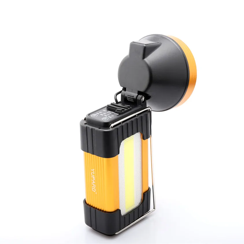 저렴한 T6 Led 휴대용 스포트 라이트 작업 빛 Usb 충전식 야외 Flashlightbuilt-in 배터리 휴대용 광부의 램프 모바일 전원