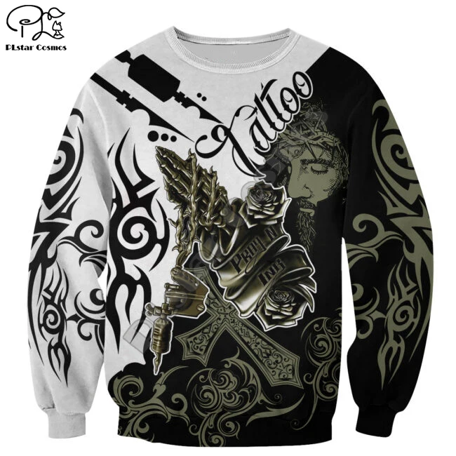 

PLstar Cosmos 3DPrint Newfashion Tattoo Retro Classic Harajuku Streetwear Funny Unisex Men/Women Amazing Hoodies/Sweatshirt/ZipA