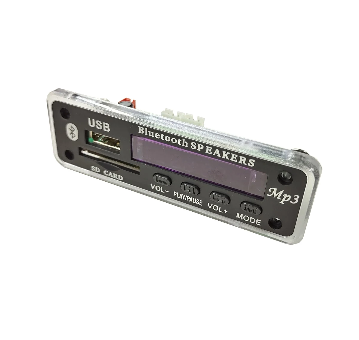 Promotional blue backlight 12V / 5V Bluetooth player lossless music decoder retrofit kit | Электроника