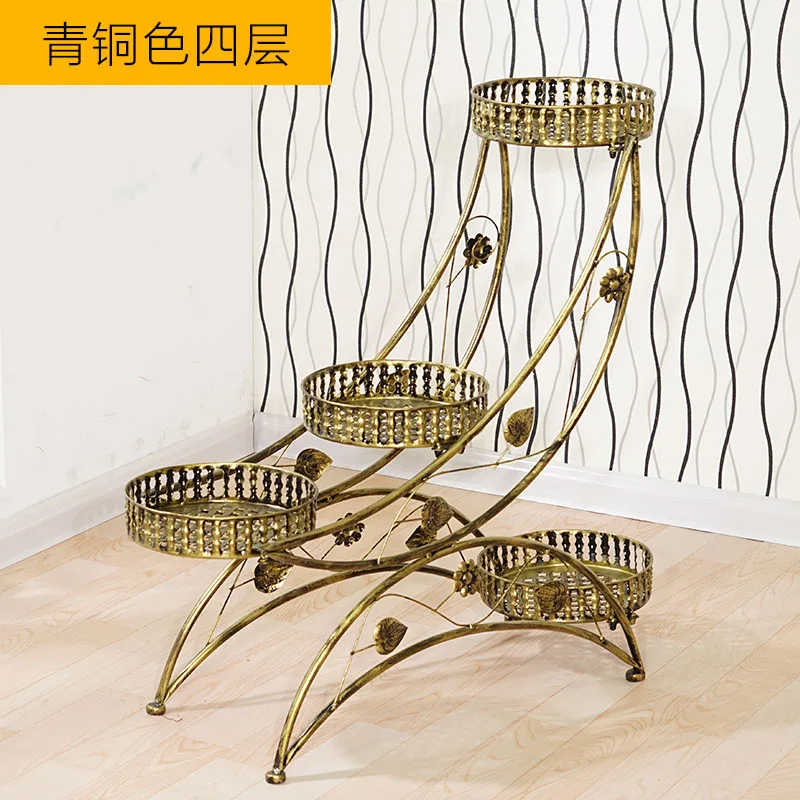 Европейская Многоуровневая полка для балкона стойка в сборе угловая