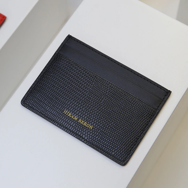hiram beron customized gift lizard pattern leather wallet card case with a mobile phone cover for men dropship free global shipping