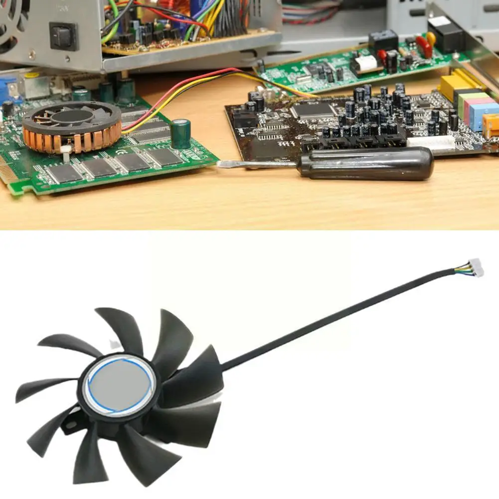 

Suitable For ASUS Gtx970 960 670 760 Mini ITX Graphics Fan Electronic Cooling Accessories Fd9015U12S I9W2