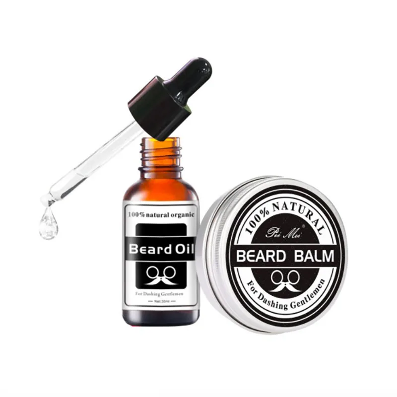 

Beard Balm Growth Oil Serum Crescimento De Aceite Para Barba Crecer Huile A Barbe Soin Kit Set Baardolie Baard Olie Verzorging