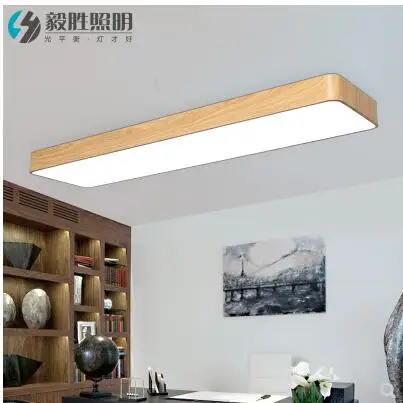 Светодиодный Современный Простой прямоугольный потолочный светильник балкон