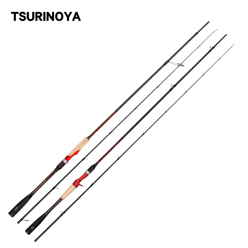 Спиннинг TSURINOYA спиннинговое удилище для забрасывания спиралью TORAY X Carbon 2 21 м 36