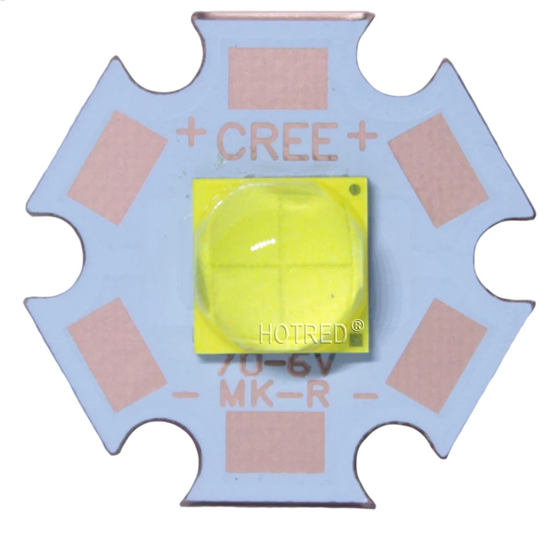 XHP-70 CREE XHP70 XHP70.2 2 поколения холодный белый нейтральный теплый 6 в 12 В с 16 мм 20 медной