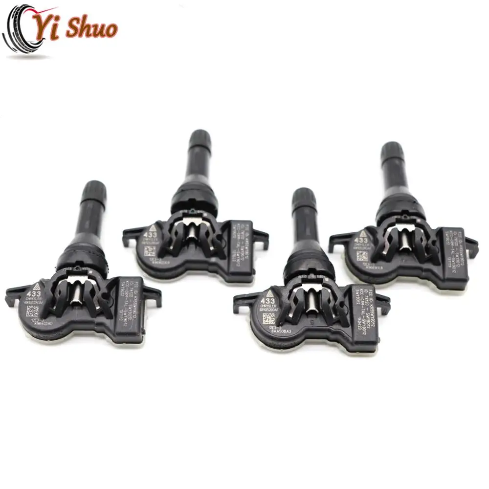 

TPMS Sensor Tire Air Pressure Monitor Sensor System 68252493AB For Dodge Dart Durango 2012-2019 433Mhz 68252493AA 68105280AF