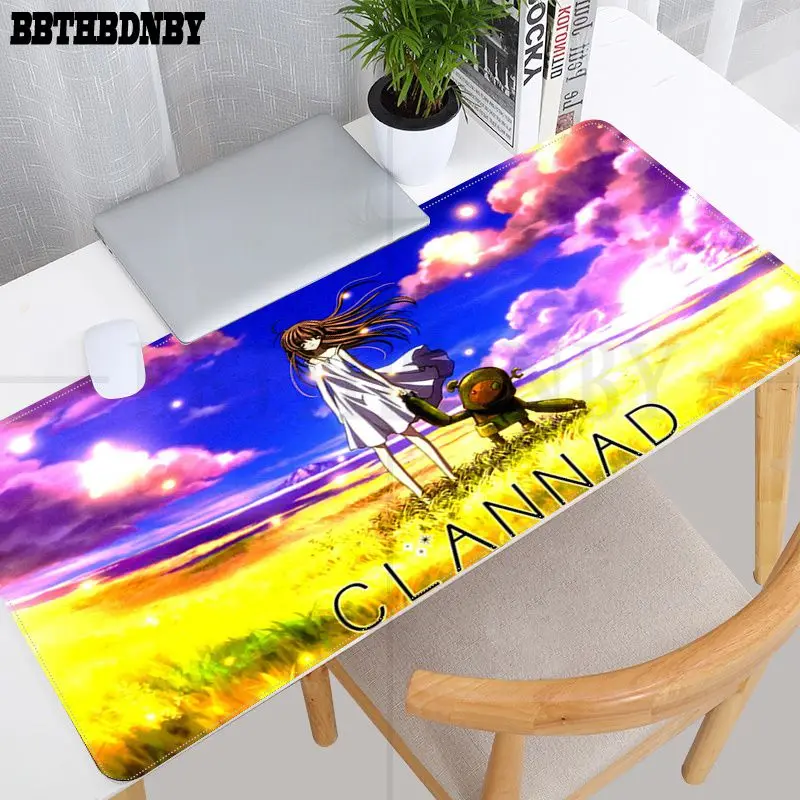

BBTHBDNBY CLANNAD My Favorite Keyboards Mat Rubber Gaming mousepad Desk Mat Size for Cs Go LOL Game Player PC Computer Laptop