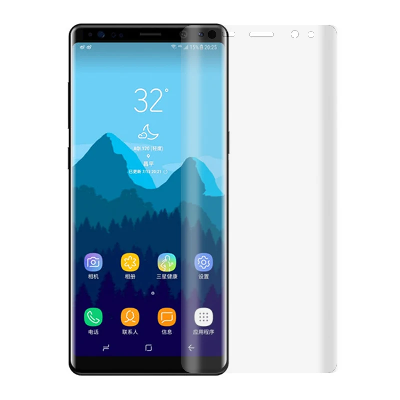 Защитная пленка Voor для Samsung Galaxy Note 8 Dekking смартфонов Samsung|Защитные стёкла и плёнки