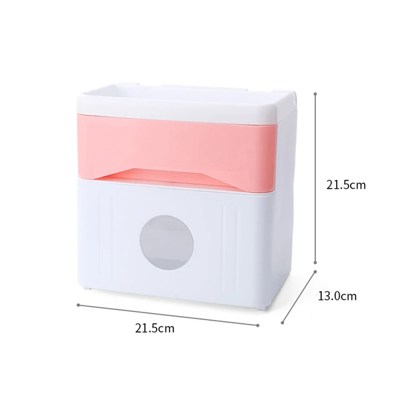 Водонепроницаемая коробка для салфеток в ванную комнату пластиковый держатель