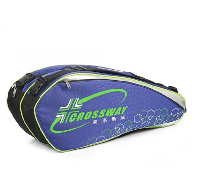 6-12 сумка для ракеток бадминтона тенниса двойное плечо с банками ракетки большой