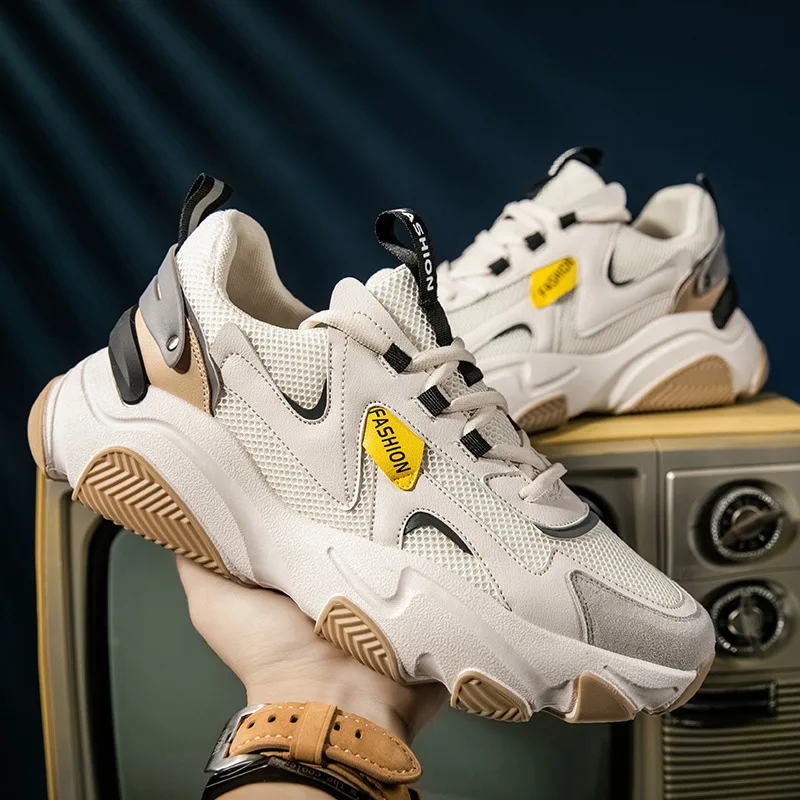 

Outdoor Casual Shoes Men's Sports Shoes Sneakers Men Plus Size 44 Reflective Shoes Male Height Increasing Fashion Jogging Shoes