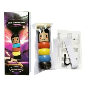Funny Wooden Magic Toy Daruma Mr Immortal Toy for Kid Child Gift New Early Educational 1 Set