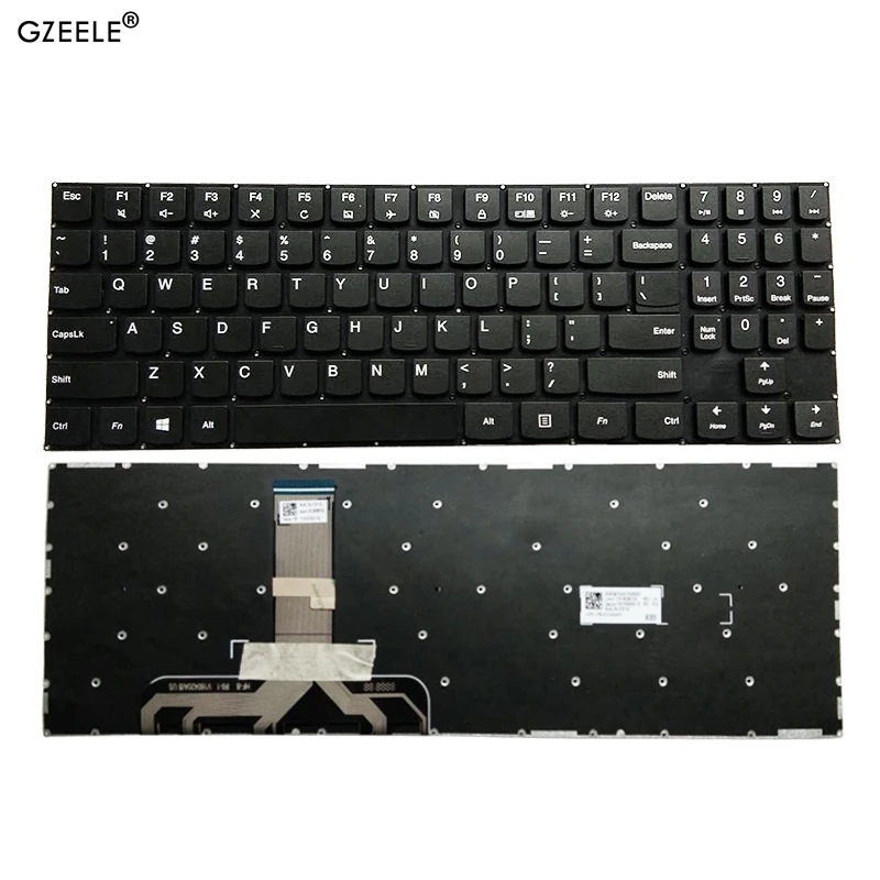 GZEELE новая клавиатура для ноутбука США для lenovo Legion Y520 Y720 R720-15IKB r720 без подсветки