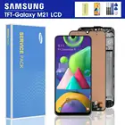 Дисплей 6,4 дюйма AMOLED для Samsung Galaxy M21, ЖК-дисплей с сенсорным экраном, дигитайзер в сборе для Samsung Galaxy M21, M215, M215F, ЖК-дисплей
