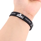 J3286 модные японские аниме полная версия Модные силиконовые резиновые браслеты браслет для мужчин женщин ювелирные изделия в подарок