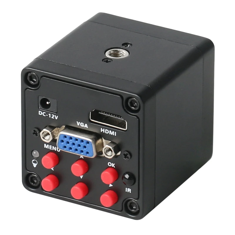 USB HDMI VGA 1080P SONY IMX307 промышленный видеомикроскоп камера с креплением объектив для