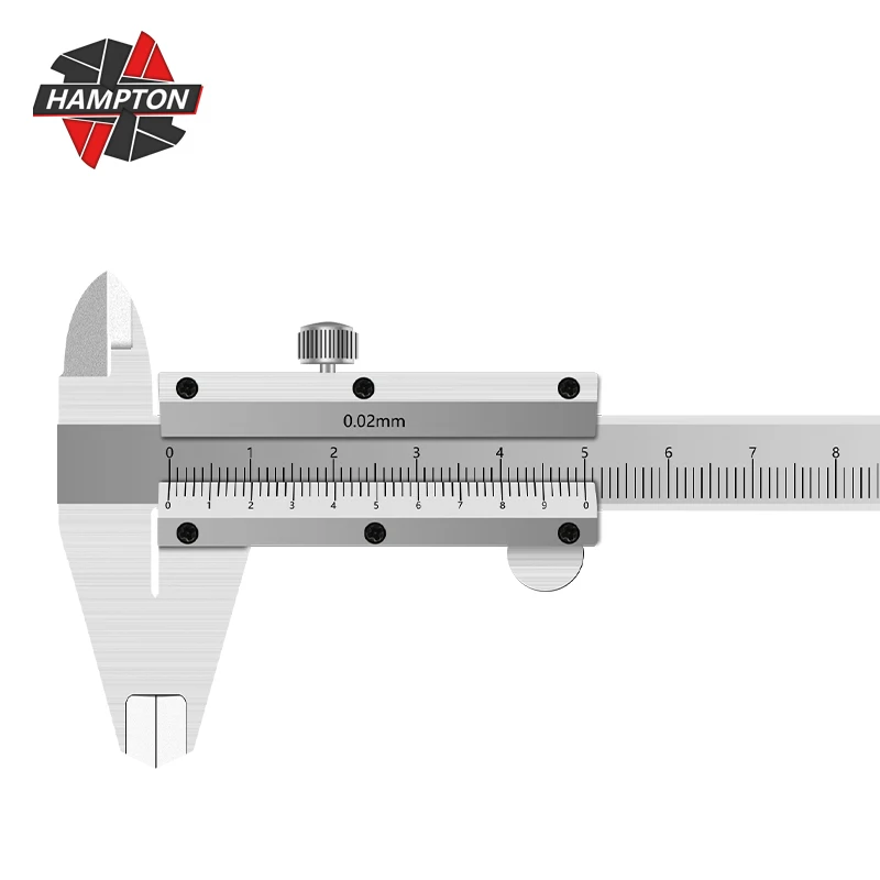 

HAMPTON Vernier Caliper 0-150mm 0-200mm Accuracy 0.02mm Stainless Steel Caliper Metric Mircometer Gauge Measuring Tools