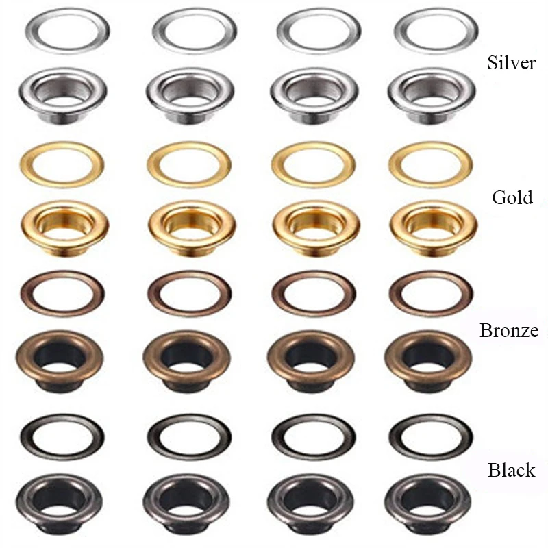Новинка 2019 набор из 100 наборов медных отверстий инструмент для высечки ушей