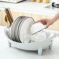 dish drain rack kitchen bowl plate tableware storage holder cutlery fruit vegetables drainer rack home dinnerware organizer